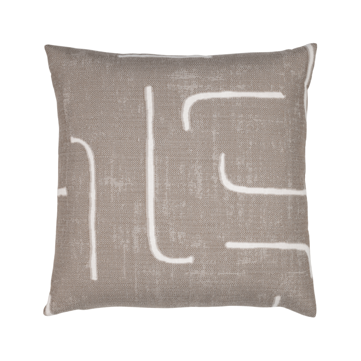 Elaine Smith 20" x 20" Instinct Taupe Pillow Throw Pillows 28X2TAU