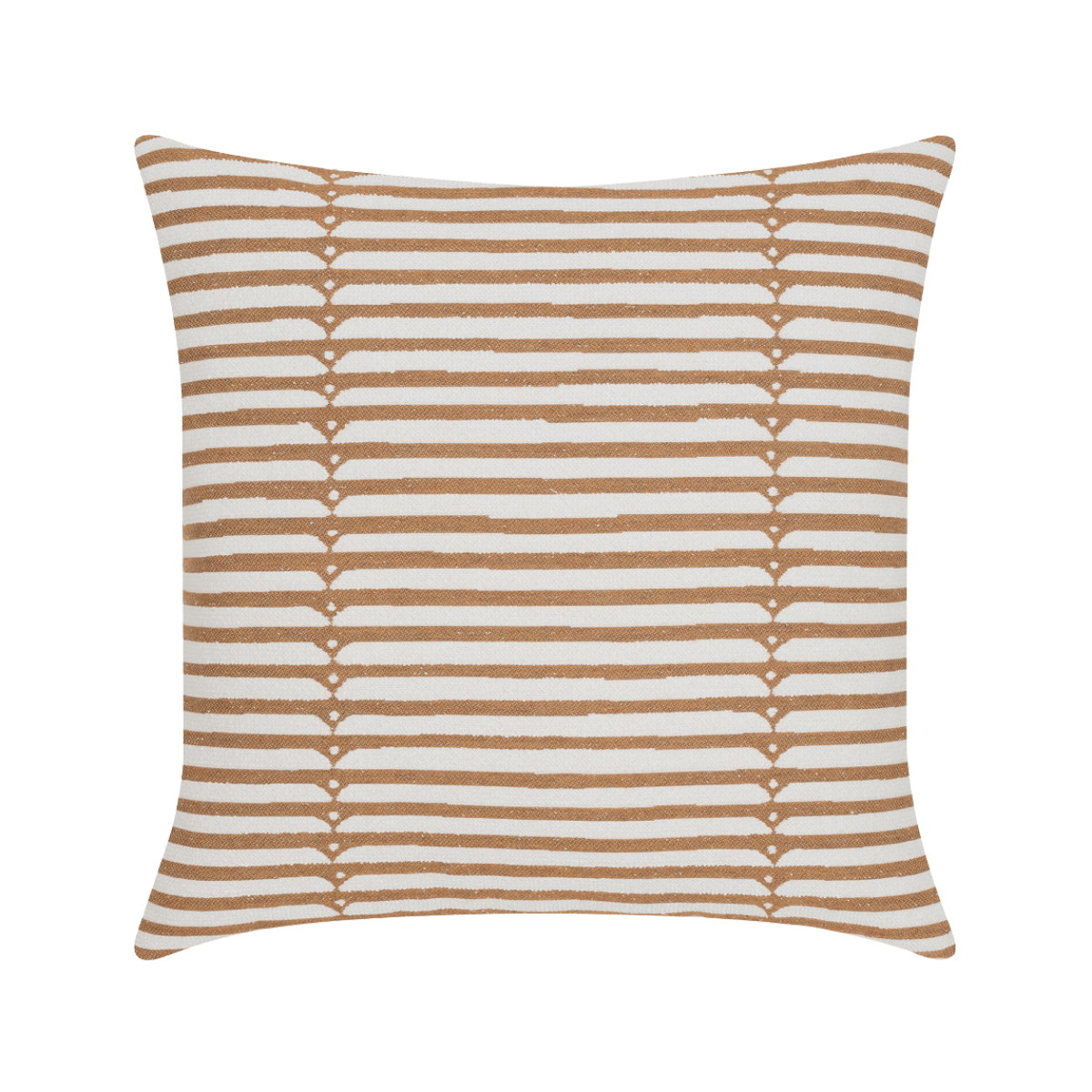 Elaine Smith 20" x 20" Sincerity Caramel Pillow Throw Pillows 28Y2CAR