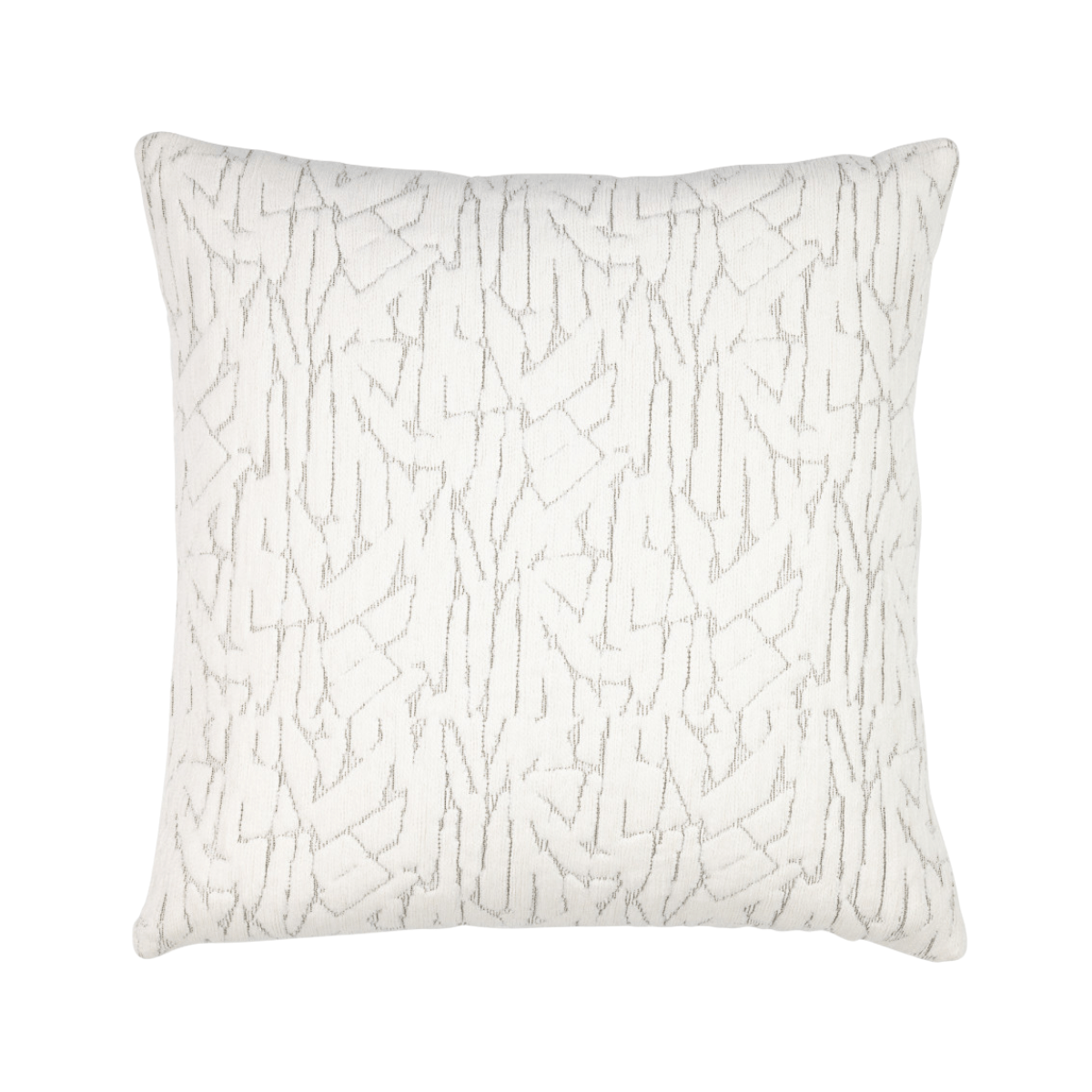 Elaine Smith 20" x 20" Synchronize Ivory Pillow Throw Pillows 32Z2IVO