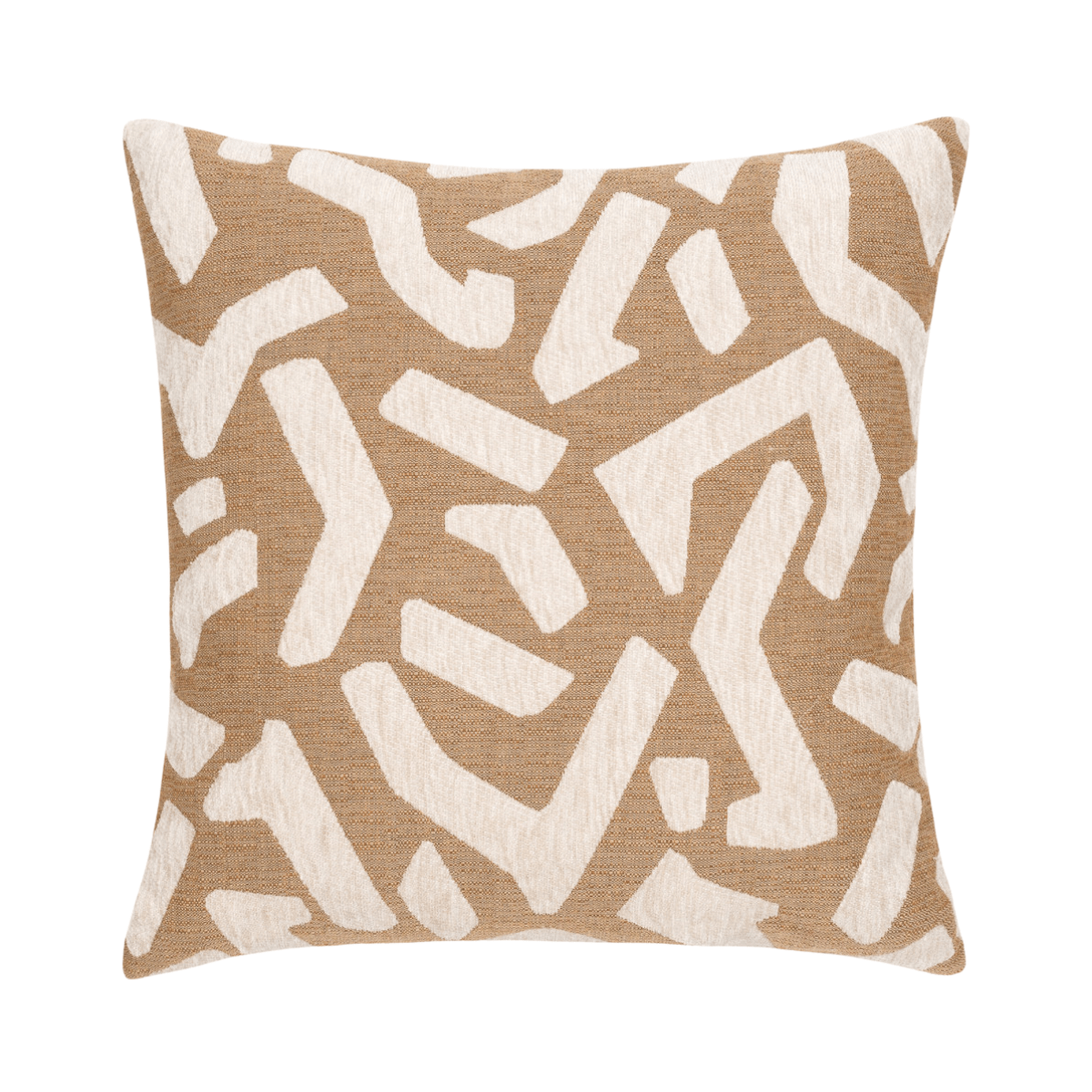 Elaine Smith 22" x 22" Fascination Caramel Pillow Throw Pillows 28T1CAR