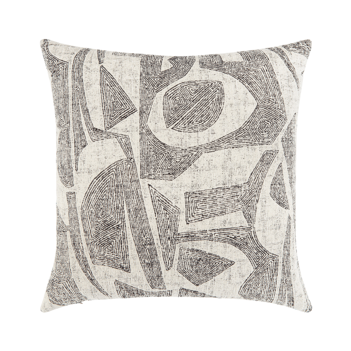 Elaine Smith 22" x 22" Influence Ebony Pillow Throw Pillows 30J1EBO