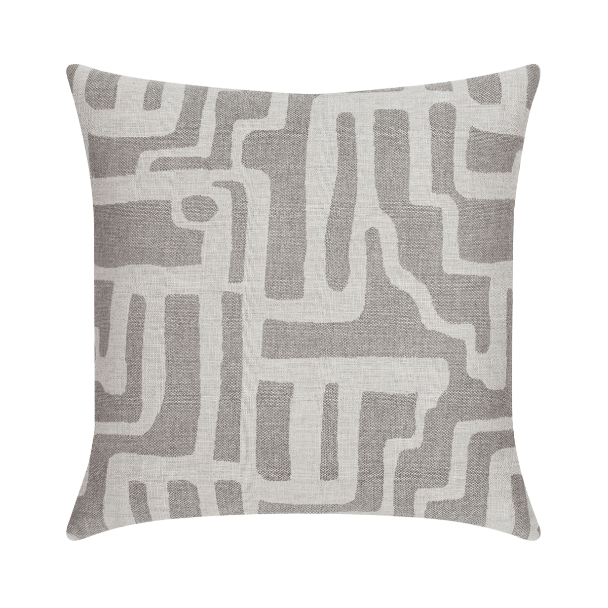 Elaine Smith 22" x 22" Noble Pewter Pillow Throw Pillows 29C1PEW