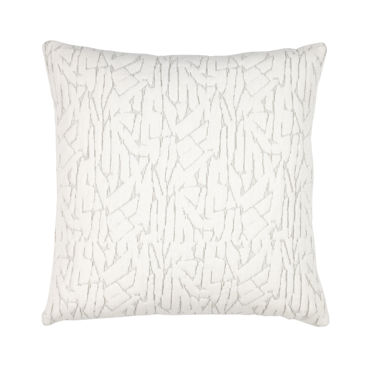 Elaine Smith 22" x 22" Synchronize Ivory Pillow Throw Pillows 32Z1IVO