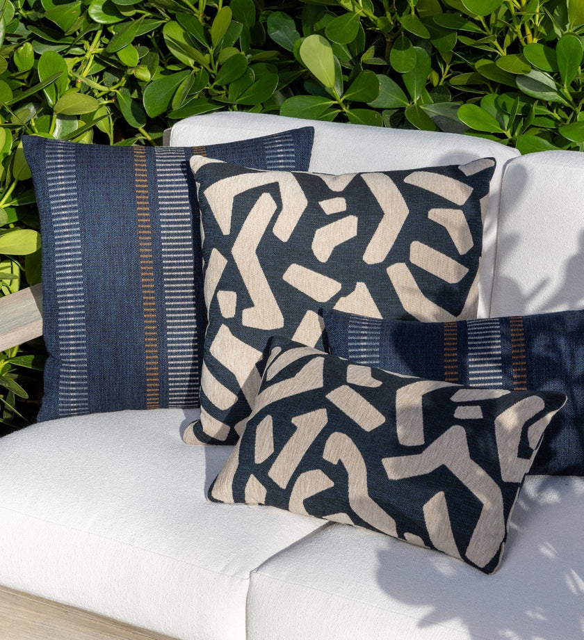 Fascination Indigo Pillow - secondary