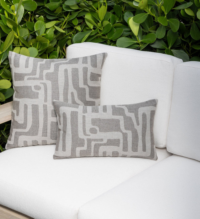 Noble Pewter Pillow - secondary