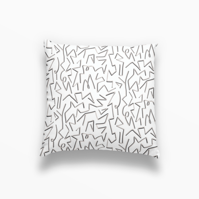 Emily Daws Jekyll Pillow in Onyx Pillows JekyllOnyx