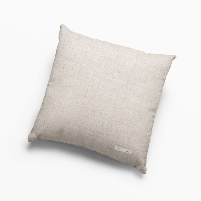 Emily Daws Jekyll Pillow in Onyx Pillows JekyllOnyx