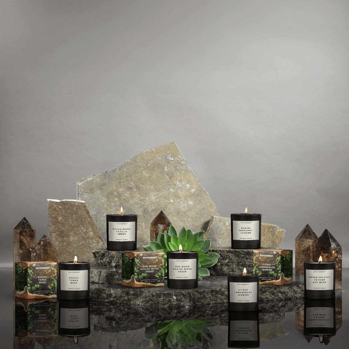 Faire 8oz Candle with Lid and Box Candles EN-CAN8-EDITION