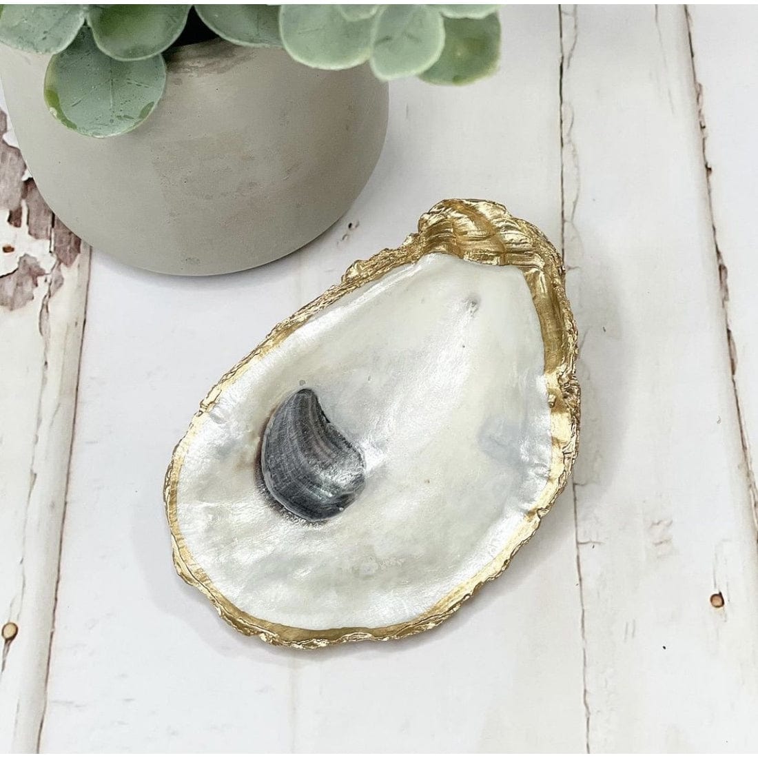 Faire Pearlized Oyster Dish PearlizedOysterDish