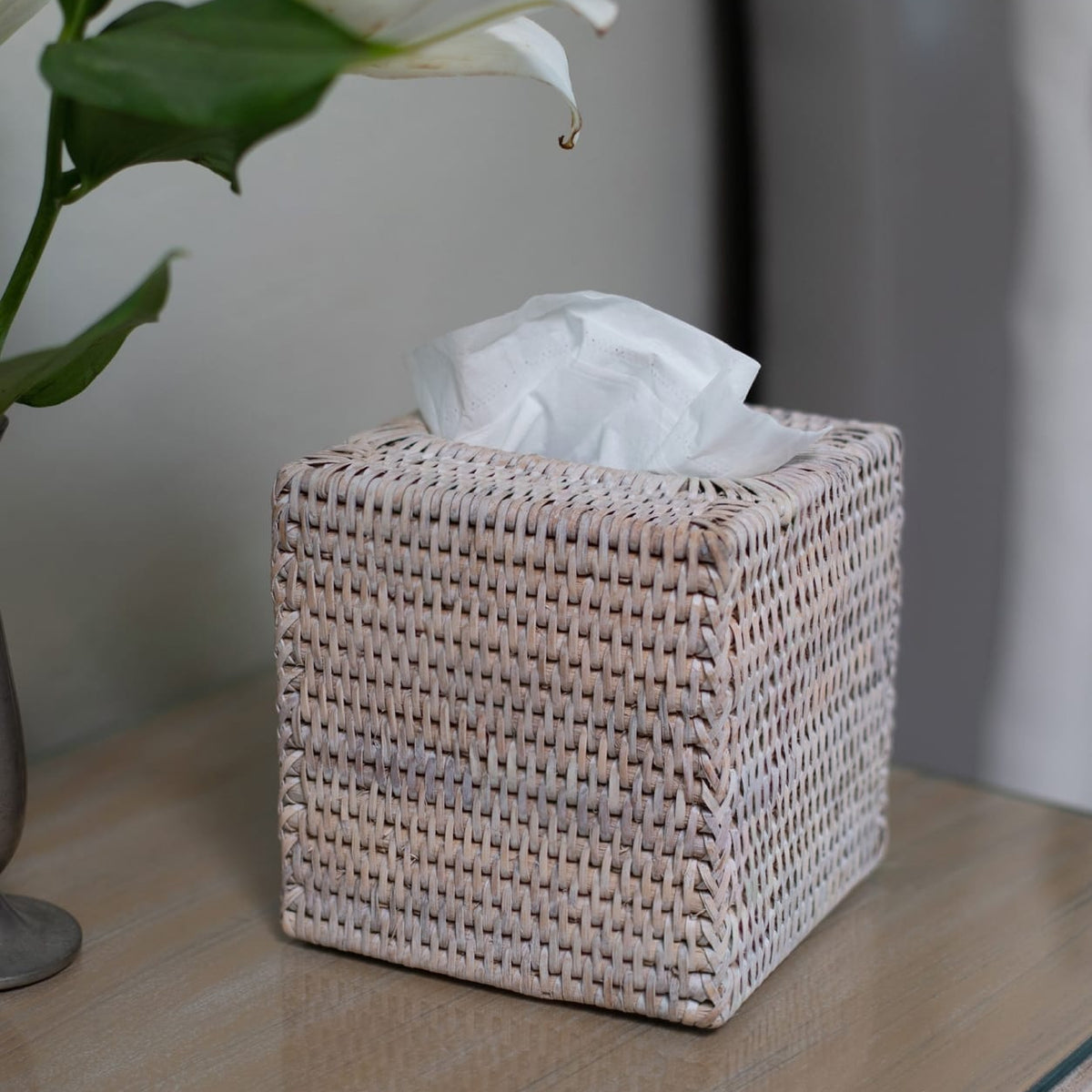 Faire Rattan Tissue Box Tissue Holders ATC-BS242