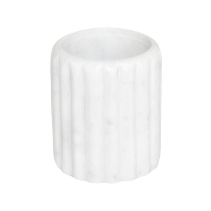 White Marble Holder