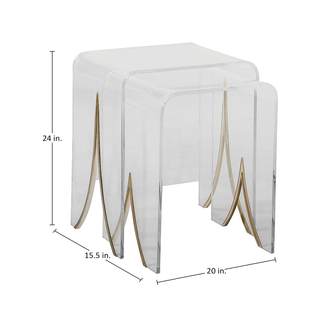 Gabby Magnolia Nesting Tables Side Tables SCH-151120