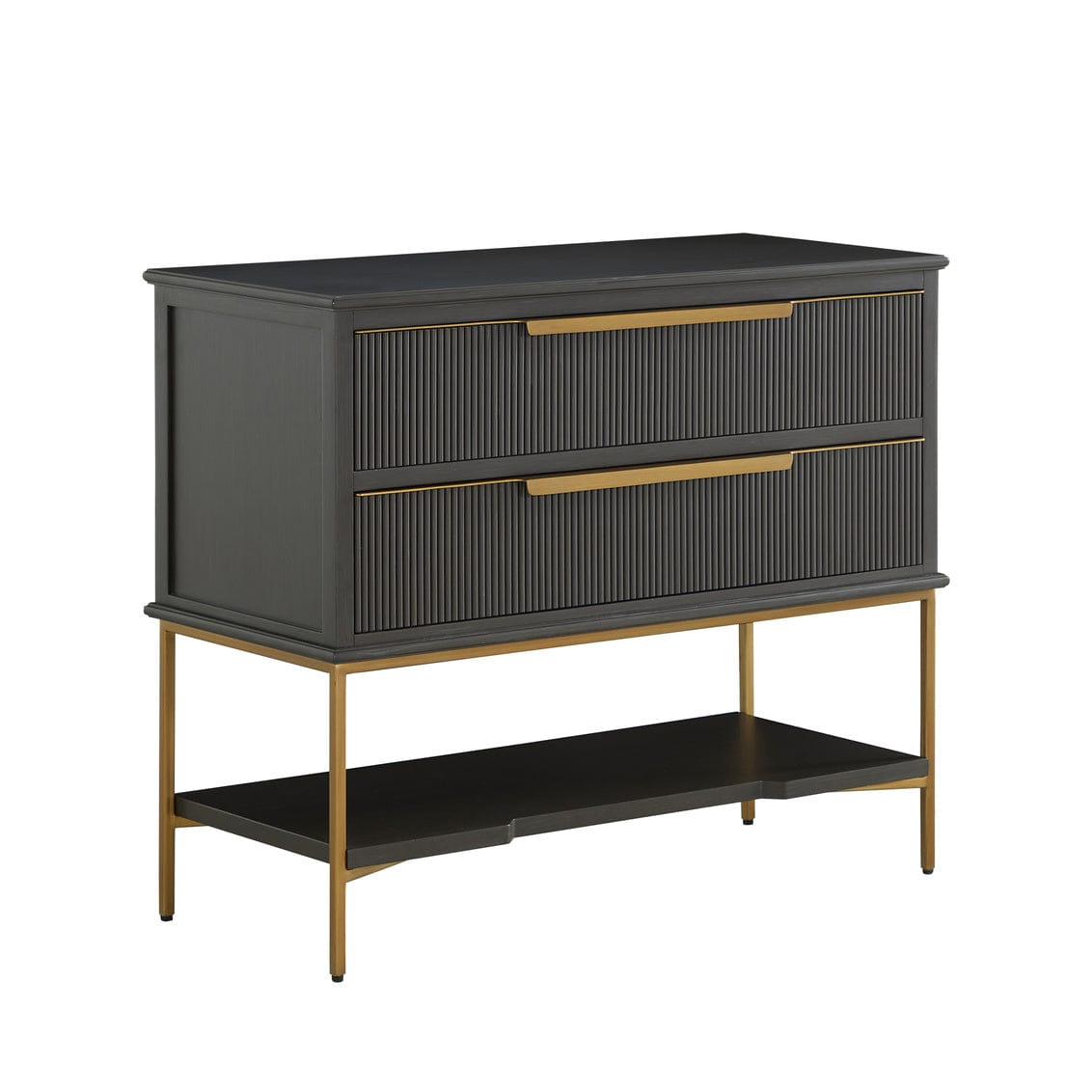 Gabby Sesame Black Riggs Nightstand Nightstands SCH-175831