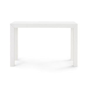 Gabby Small White Parsons Console Console Table PSN-400-59