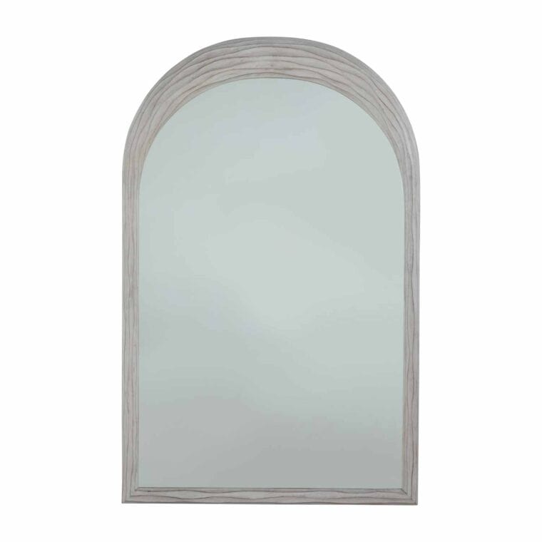 Gabby Swell Carved Wood Mirror White Mirrors SCH-169135Swell