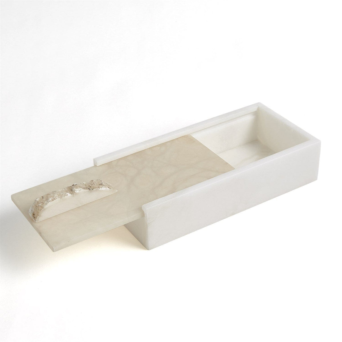 Global Views Alabaster Box Rectangle 7.30183