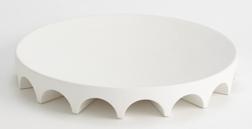 Global Views Arches Tabletop Pedestal Decorative Bowls ASH1.10052