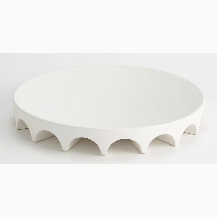 Global Views Arches Tabletop Pedestal Decorative Bowls ASH1.10052