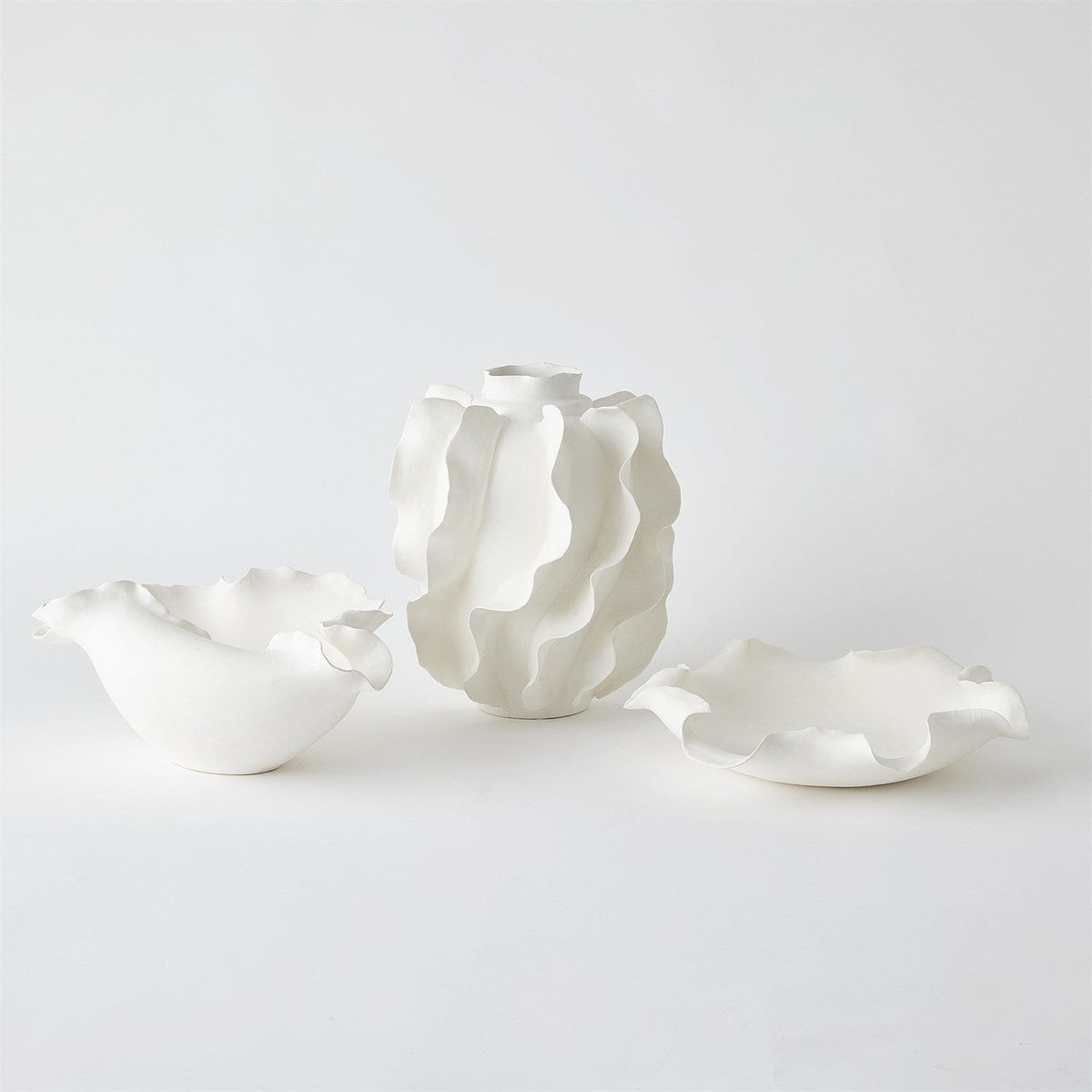 Global Views Folios Vase & Bowl