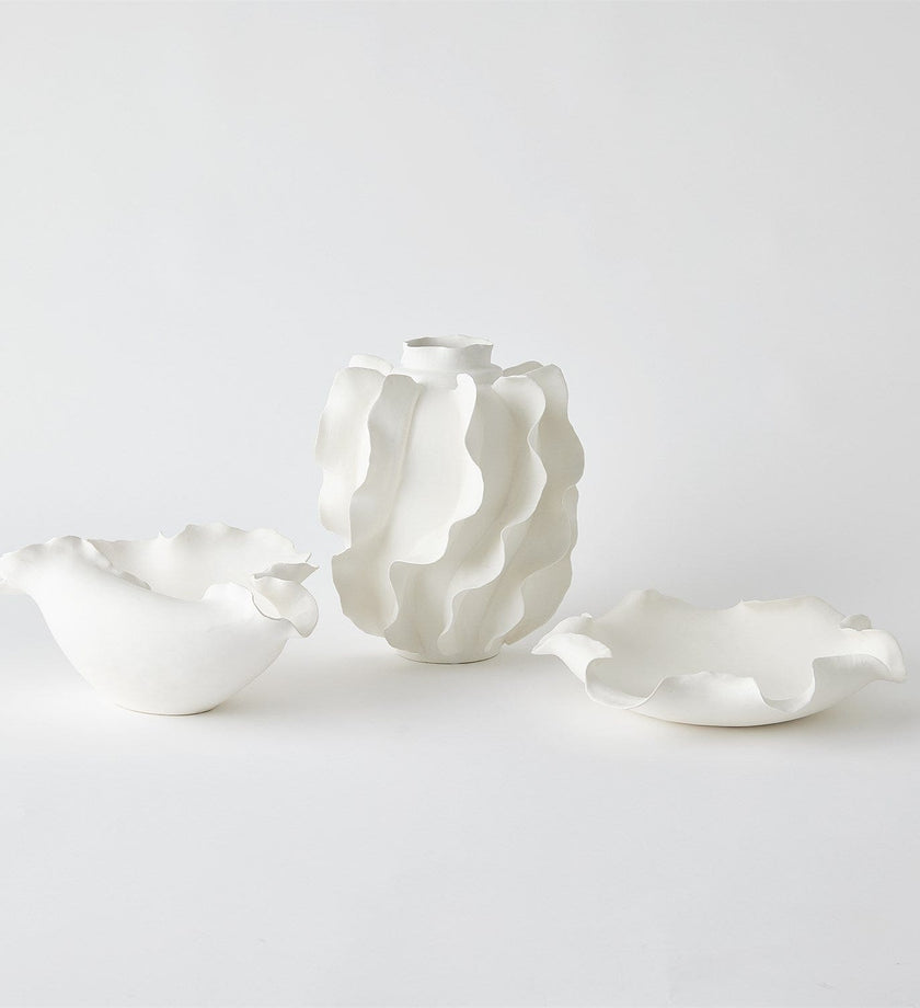 Folios Vase & Bowl