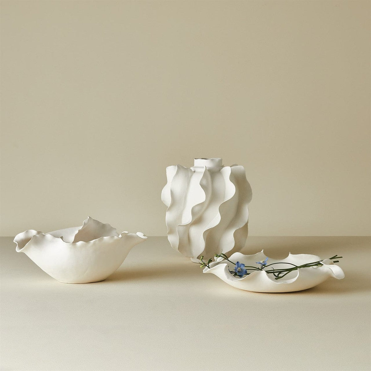 Global Views Folios Vase & Bowl
