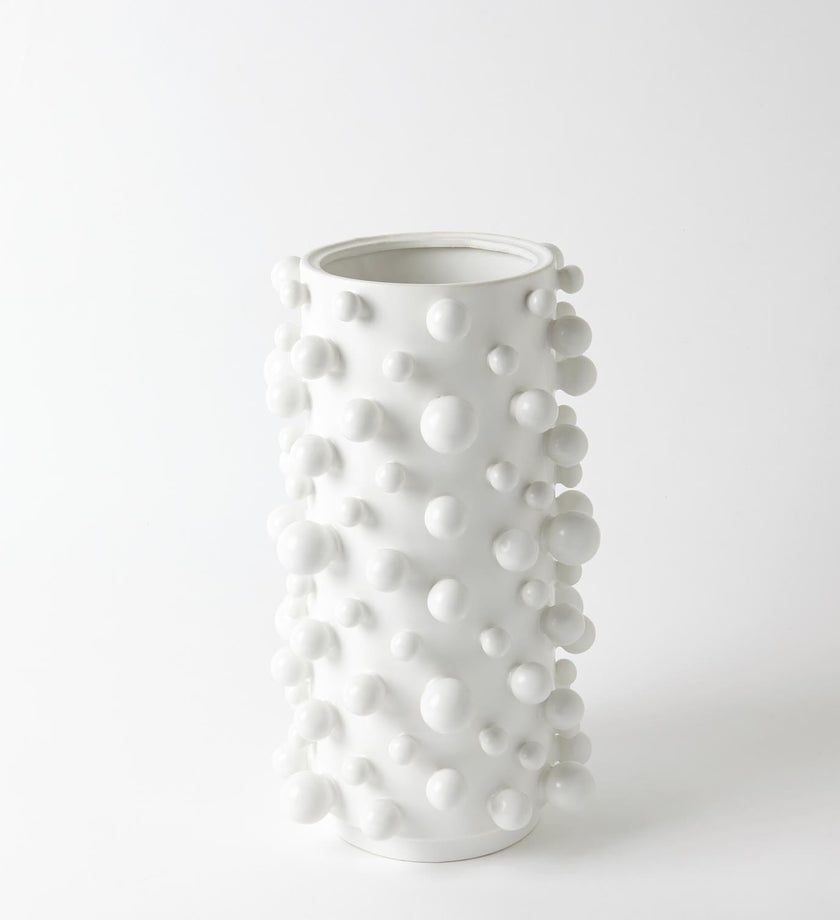 White Molecule Vase