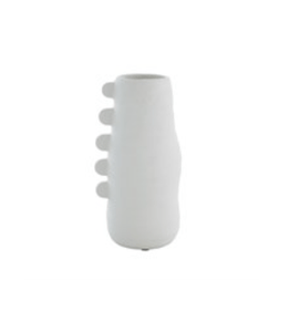 Global Views White Primitive Porcelain Vase Vases WDS8190-GV