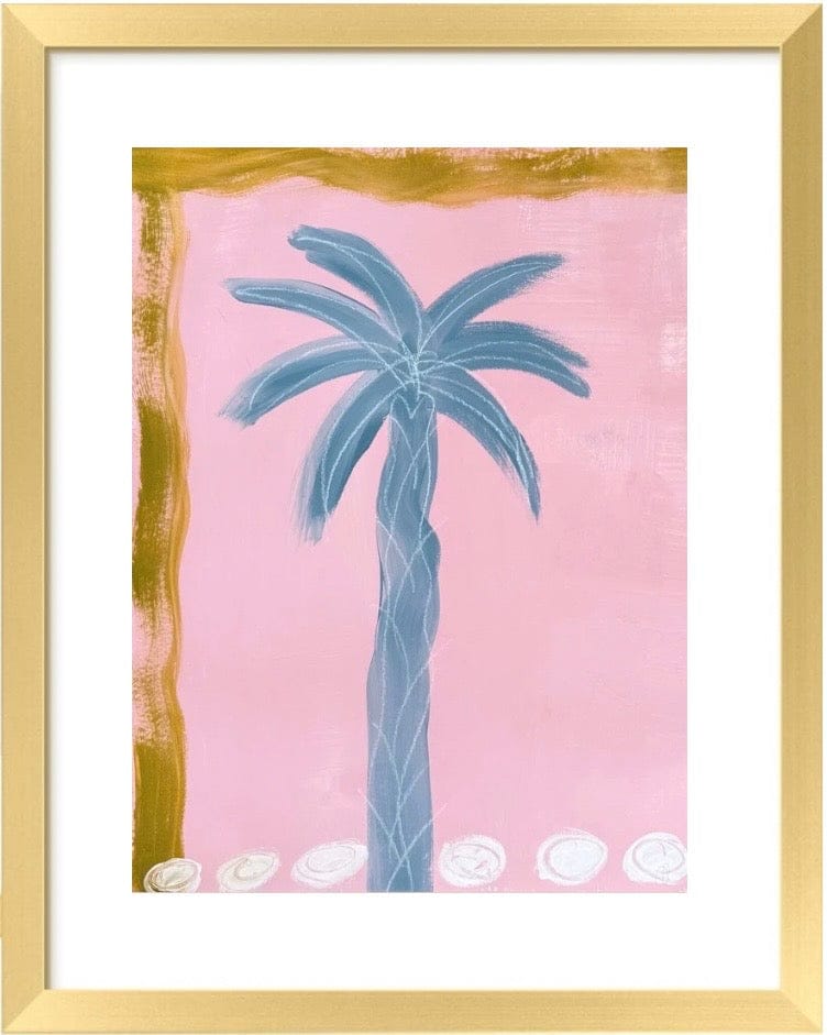 Haley Mathewes Pink Palm II Artwork PinkPalmII