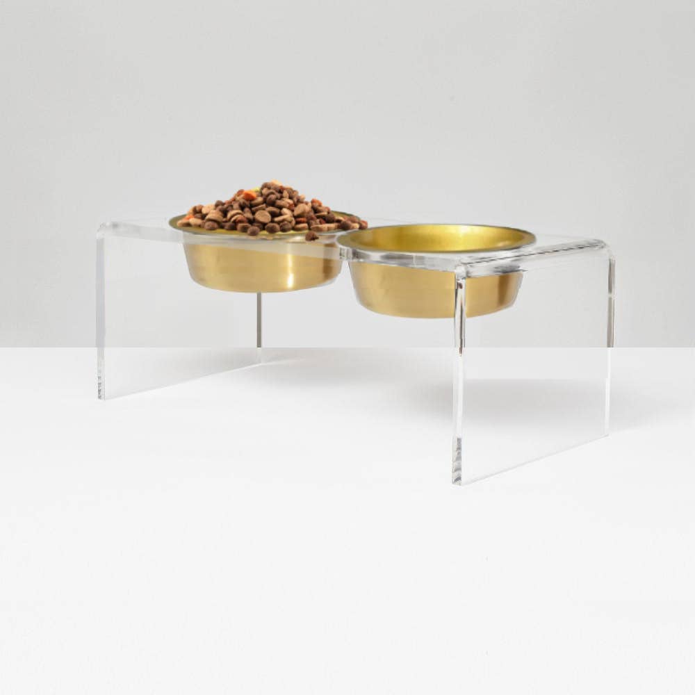 Hiddin Dog Feeder Dog Bowls