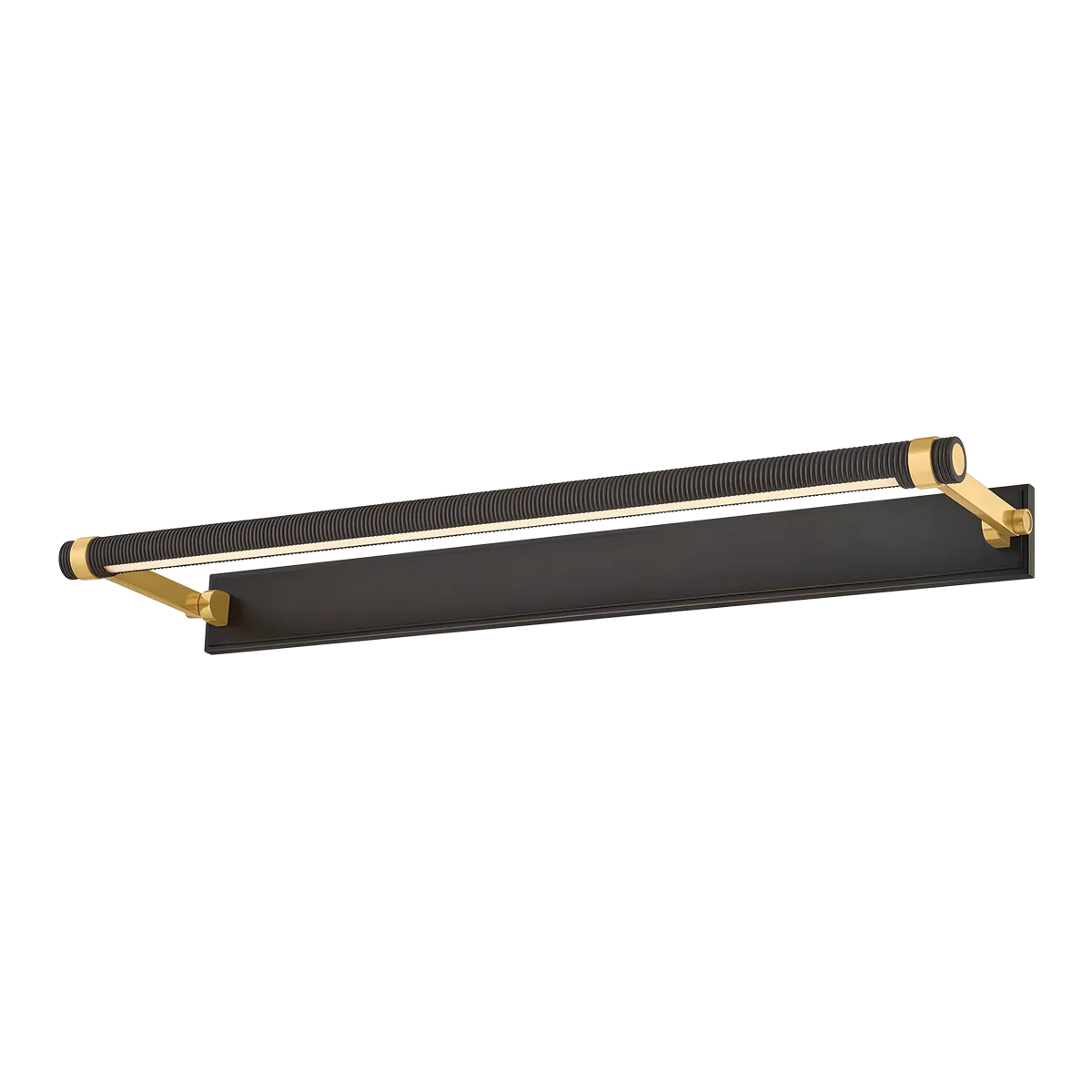 Hudson Valley Aged Brass-Distressed Bronze / Large Duell Picture Light Picture Light 7330-AGB/DB