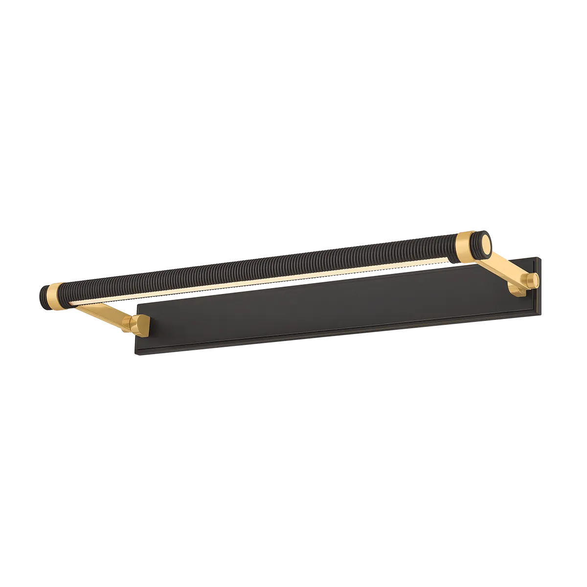 Hudson Valley Aged Brass-Distressed Bronze / Medium Duell Picture Light Picture Light 7324-AGB/DB