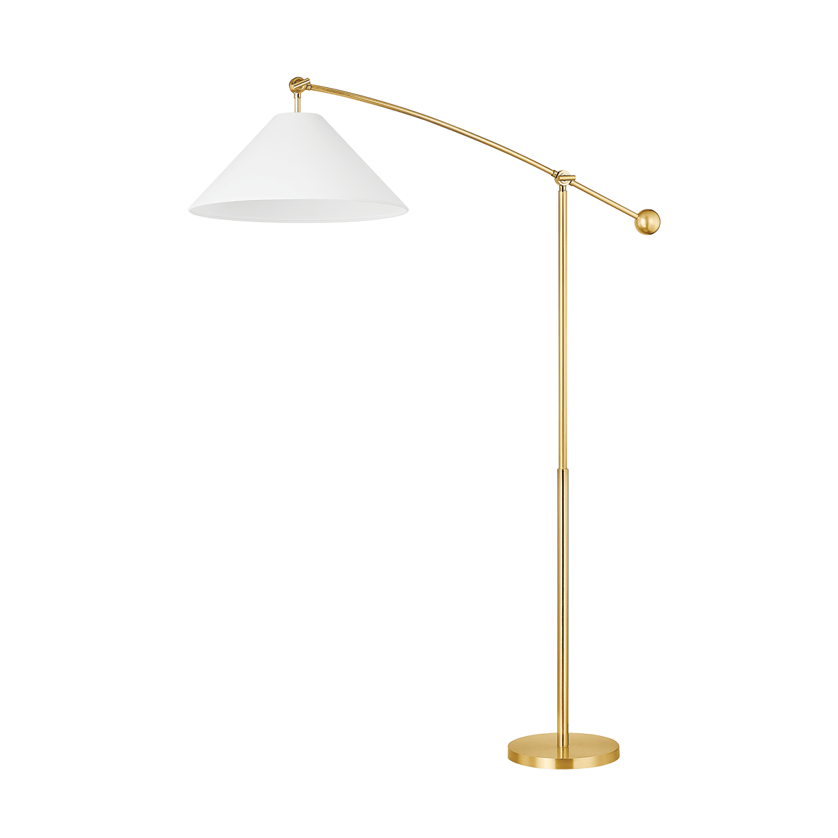 Hudson Valley Birdie Floor Lamp Floor Lamps HL696401-AGB