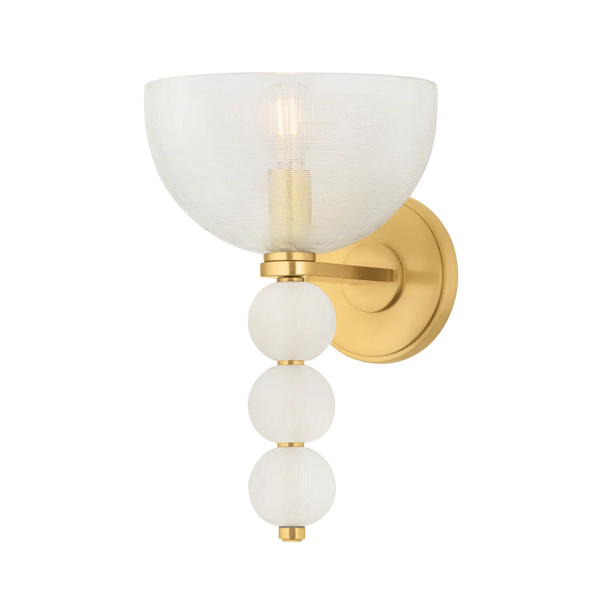 Hudson Valley Bloomvale Wall Sconce Sconces 2331-AGB