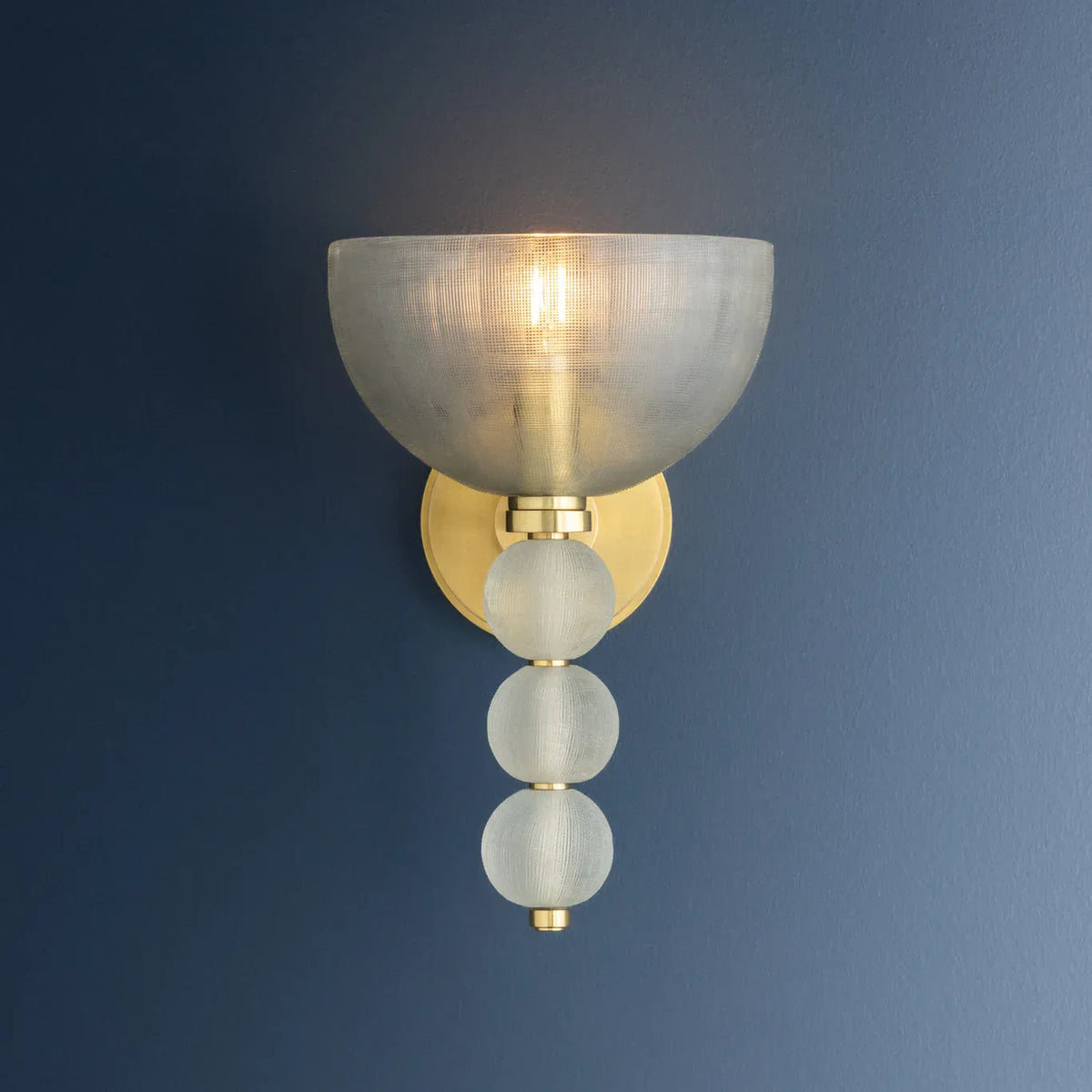 Hudson Valley Bloomvale Wall Sconce Sconces 2331-AGB