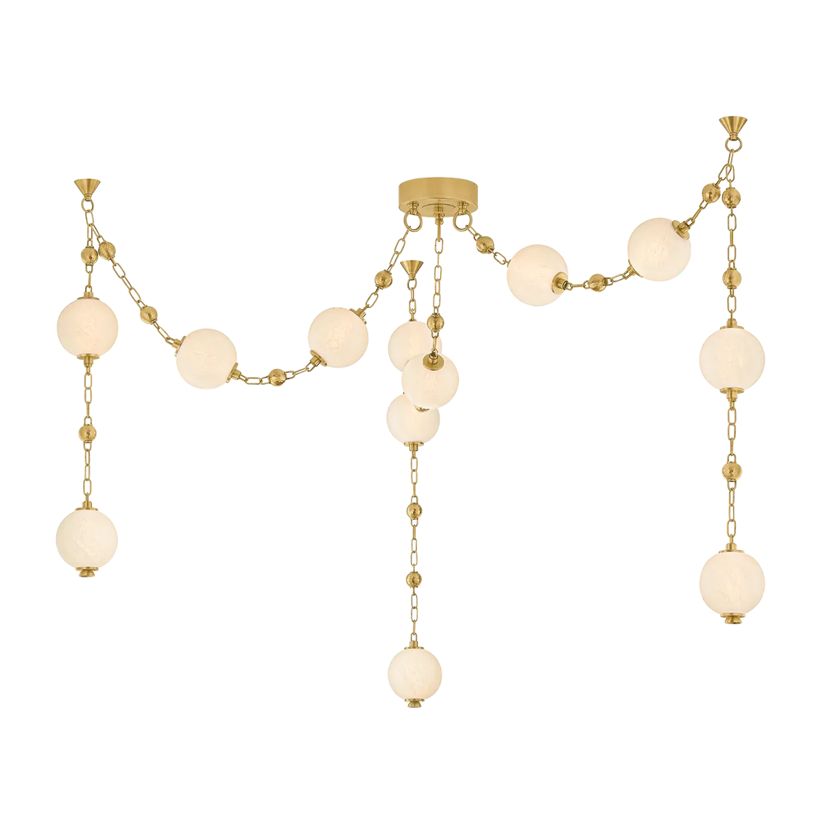 Hudson Valley Corda Chandelier Chandeliers 557-18-VB