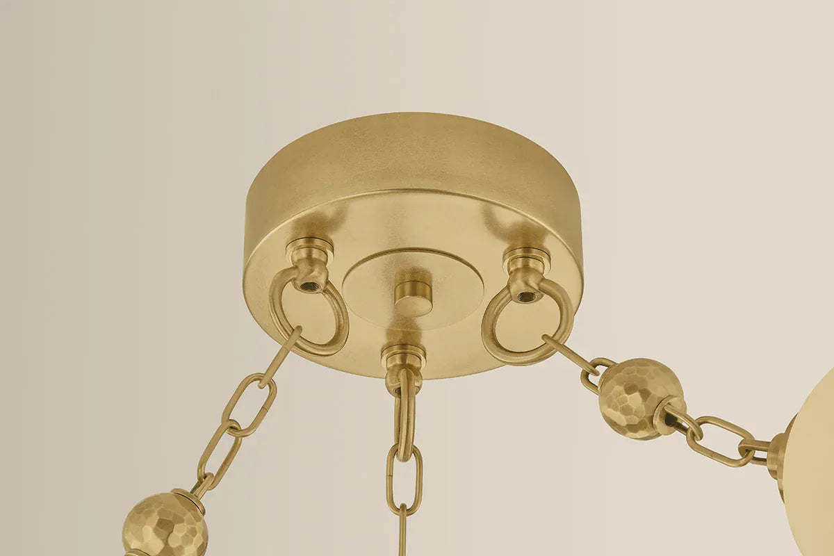 Hudson Valley Corda Chandelier Chandeliers 557-18-VB