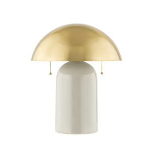 Hudson Valley Gaia Table Lamp Table Lamps HL777201-AGB/CLC