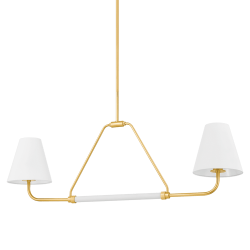 Hudson Valley Georgann Linear Chandelier Chandeliers H891902-AGB/SWH