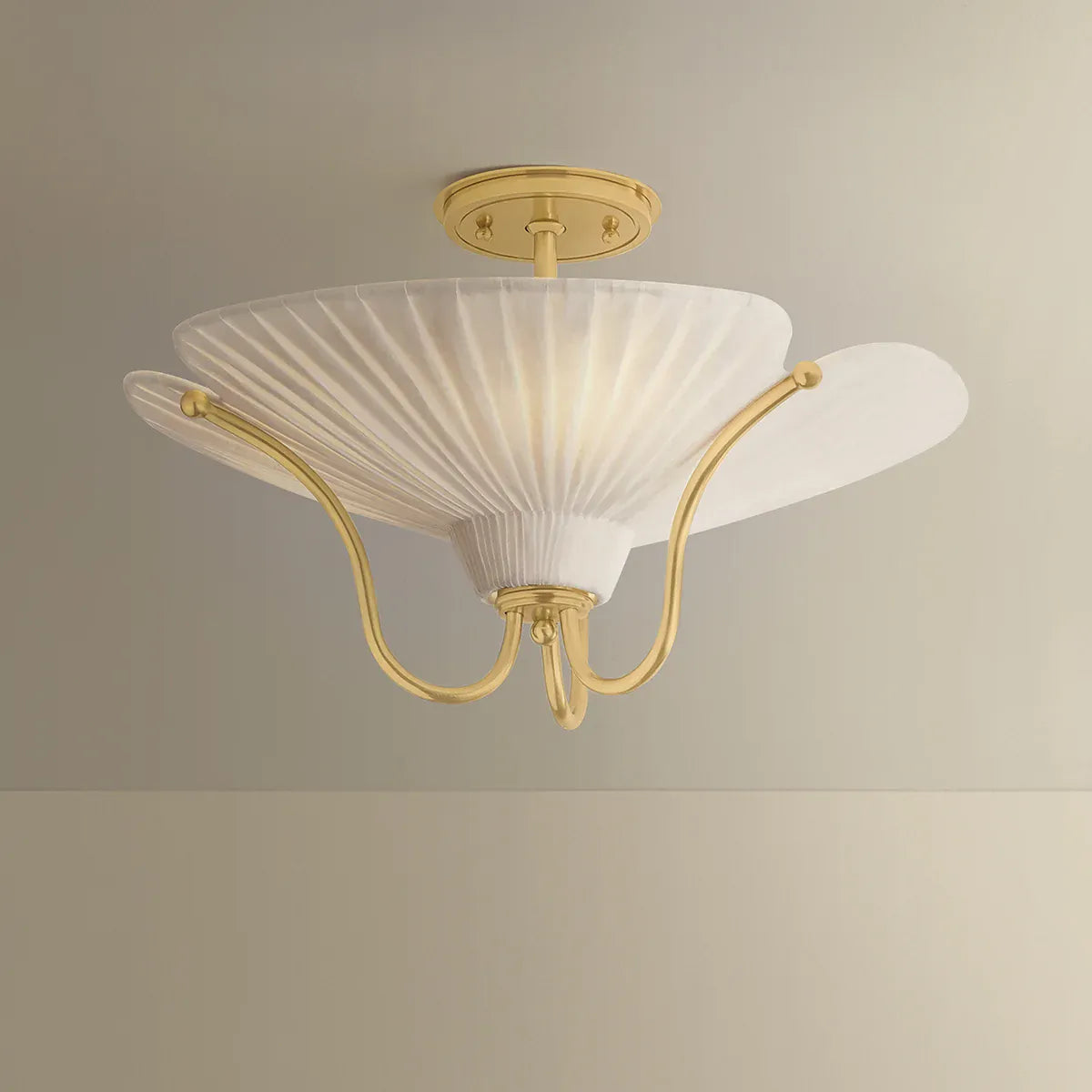 Hudson Valley Gerhard Semi Flush Semi-Flush Mount AH4619-AGB