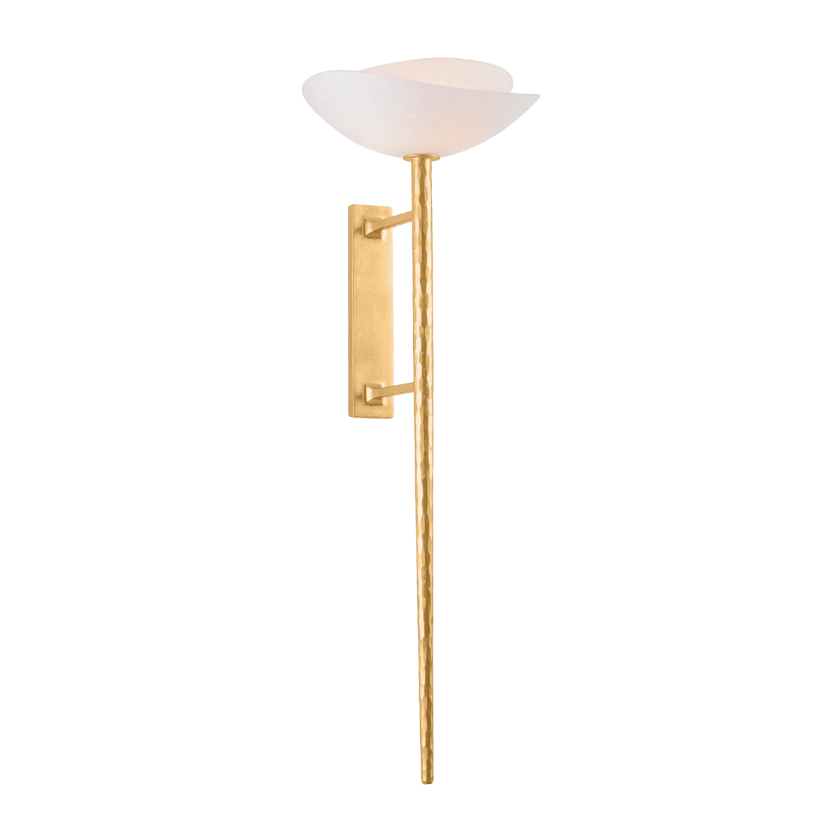 Hudson Valley Gold Leaf Coppa Wall Sconce Sconces 554-01-VGL