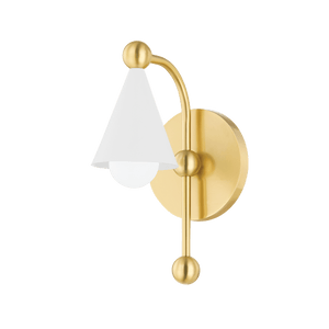 Hudson Valley Hikari Wall Sconce Sconces H681101-AGB/SWH
