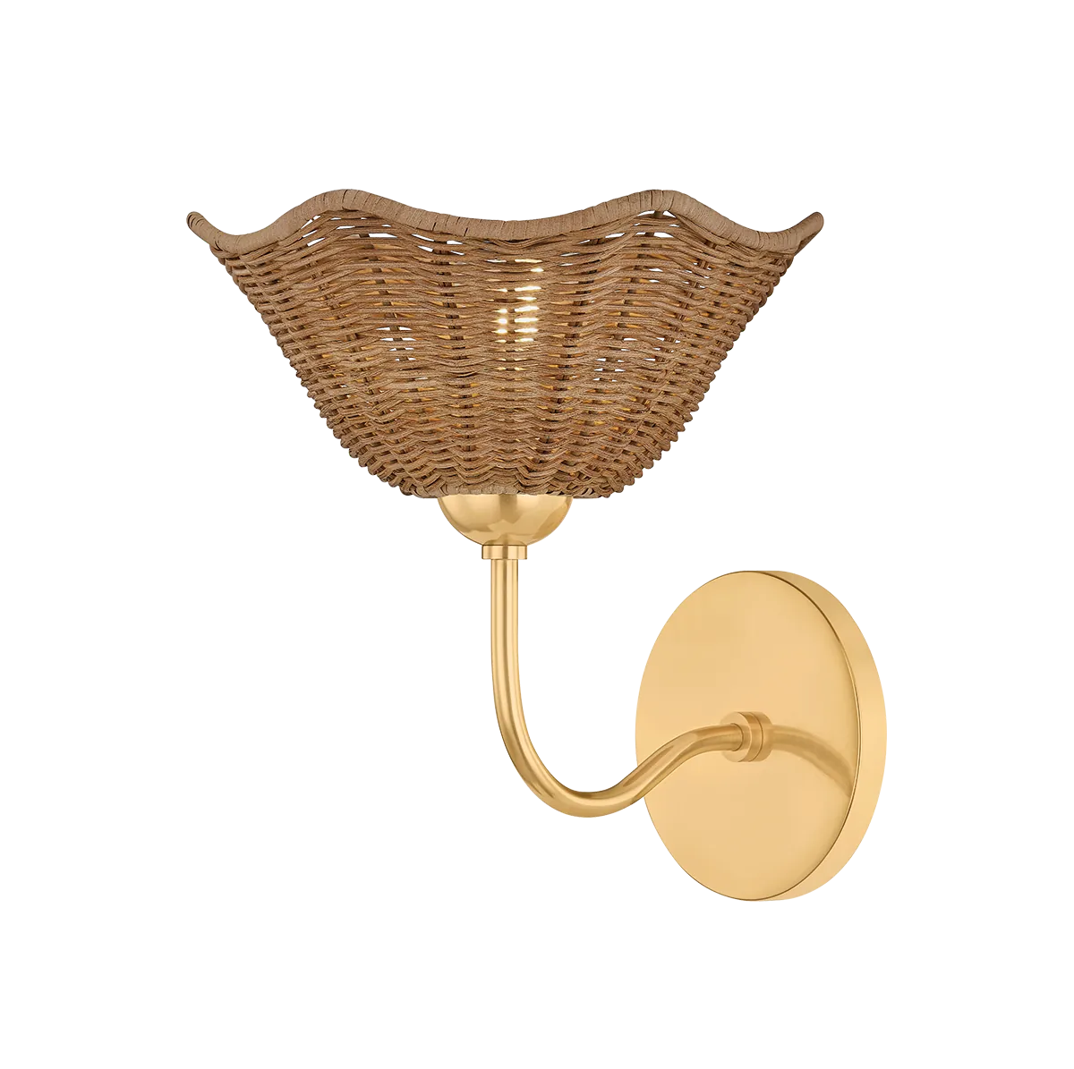 Hudson Valley Kehlani Wall Sconce Sconces H1101101-AGB