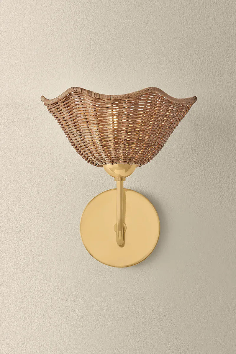 Hudson Valley Kehlani Wall Sconce Sconces H1101101-AGB