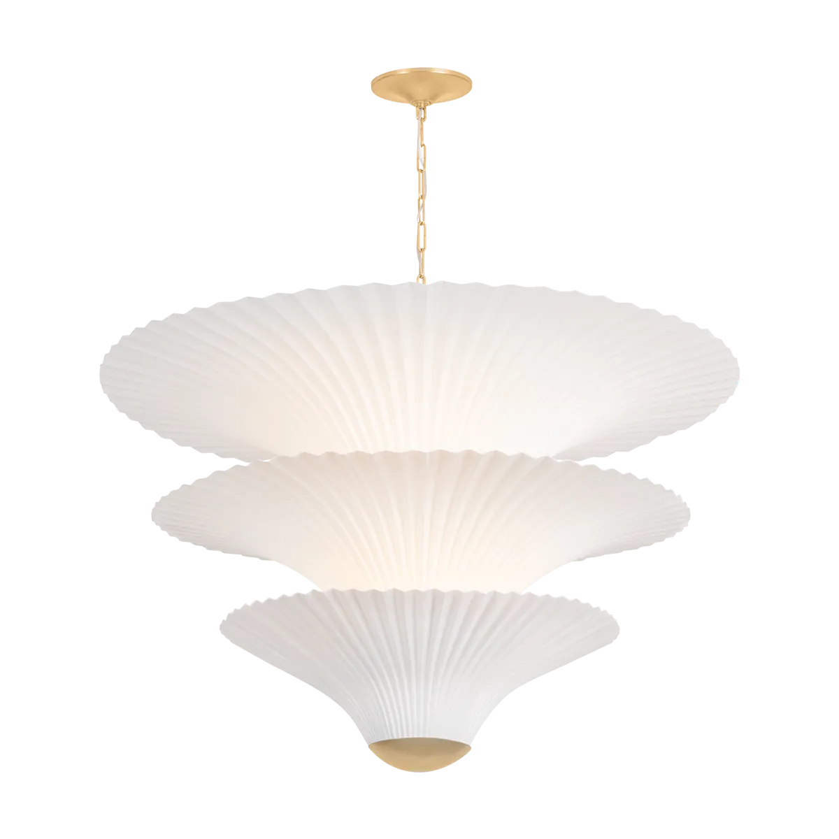 Hudson Valley Large Belluno Chandelier Chandeliers 533-40-VGL