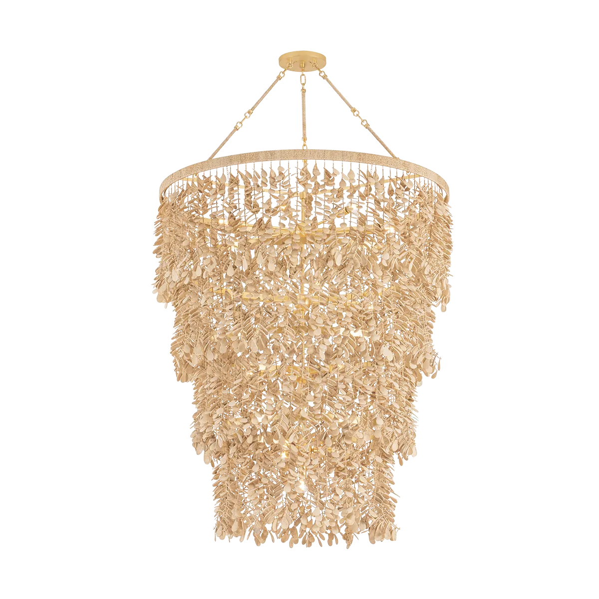 Hudson Valley Large Naxos Chandelier Chandeliers 552-42-VGL