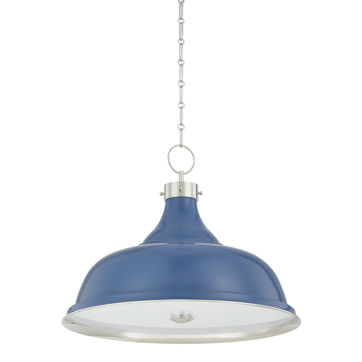 Hudson Valley Large Painted No. 1 Pendant - Soft French Blue Pendant MDS300L-PN/FBL
