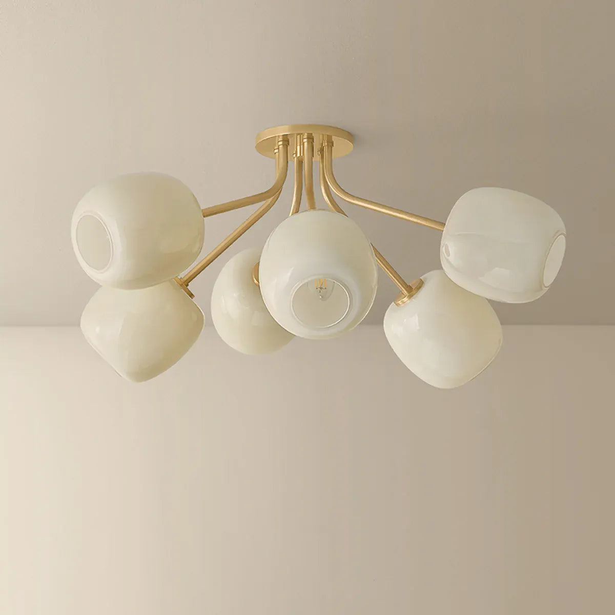 Hudson Valley Lisette Semi Flush Semi-Flush Mount