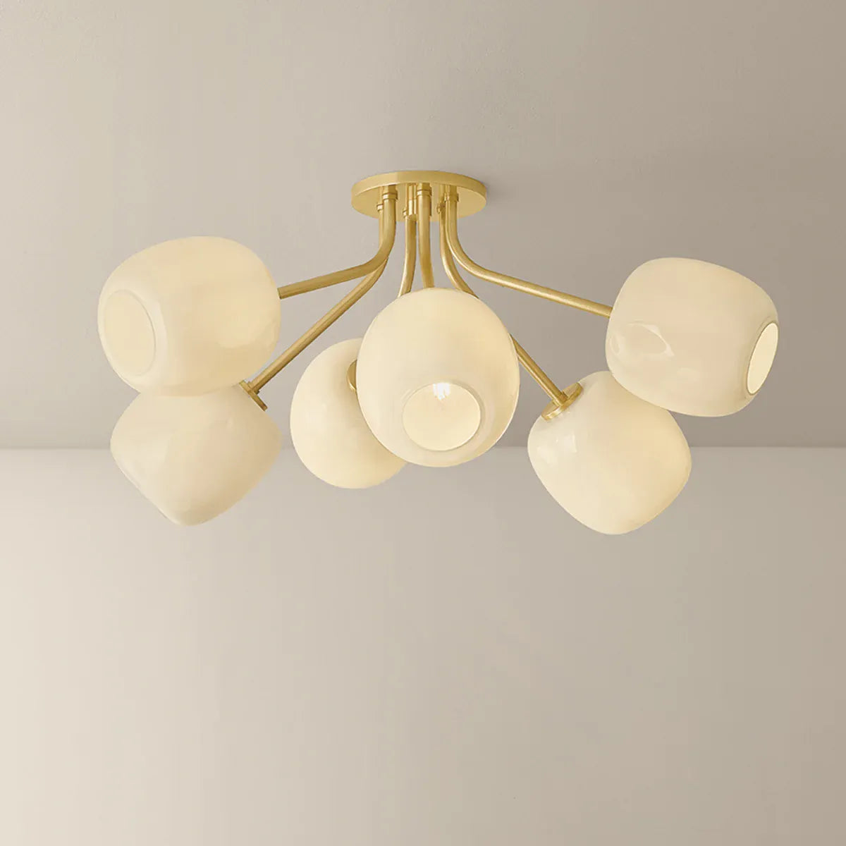 Hudson Valley Lisette Semi Flush Semi-Flush Mount