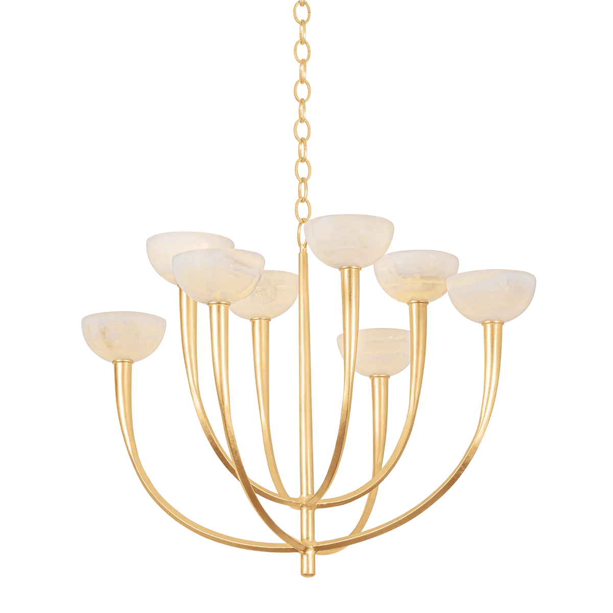 Hudson Valley Medium Maywood Chandelier Chandeliers 9034-VGL
