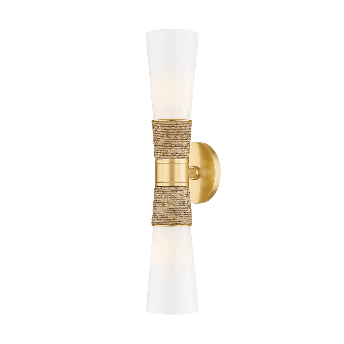 Hudson Valley Mica Wall Sconce II Sconces H709102-AGB